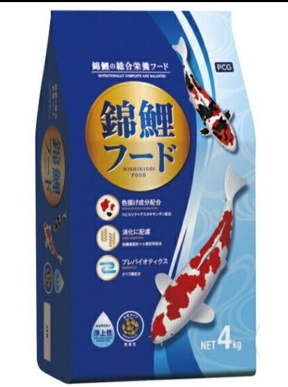 森光商店 - 優質! 錦鯉魚糧 浮糧 4Kgs